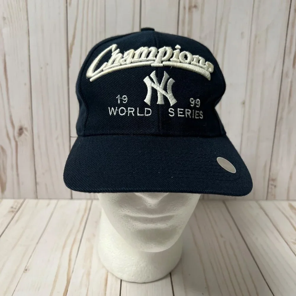 Rare New York Yankees 2000 Subway Series World Series Champions MLB Baseball Hat